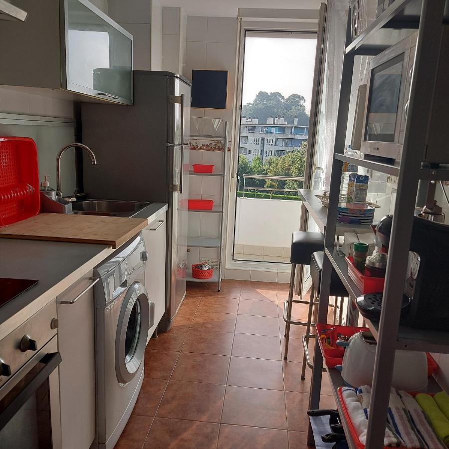 Soleado Piso Con Garaje Y Piscina A 8' Centro Apartment Castro Urdiales Luaran gambar